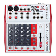 Load image into Gallery viewer, Blastking ULTRAMIX-8USB 8 Channel Analog Stereo Mixing Console
