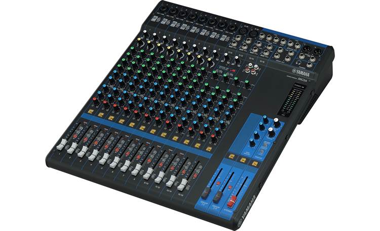 Yamaha MG16 16-channel mixer — with compression